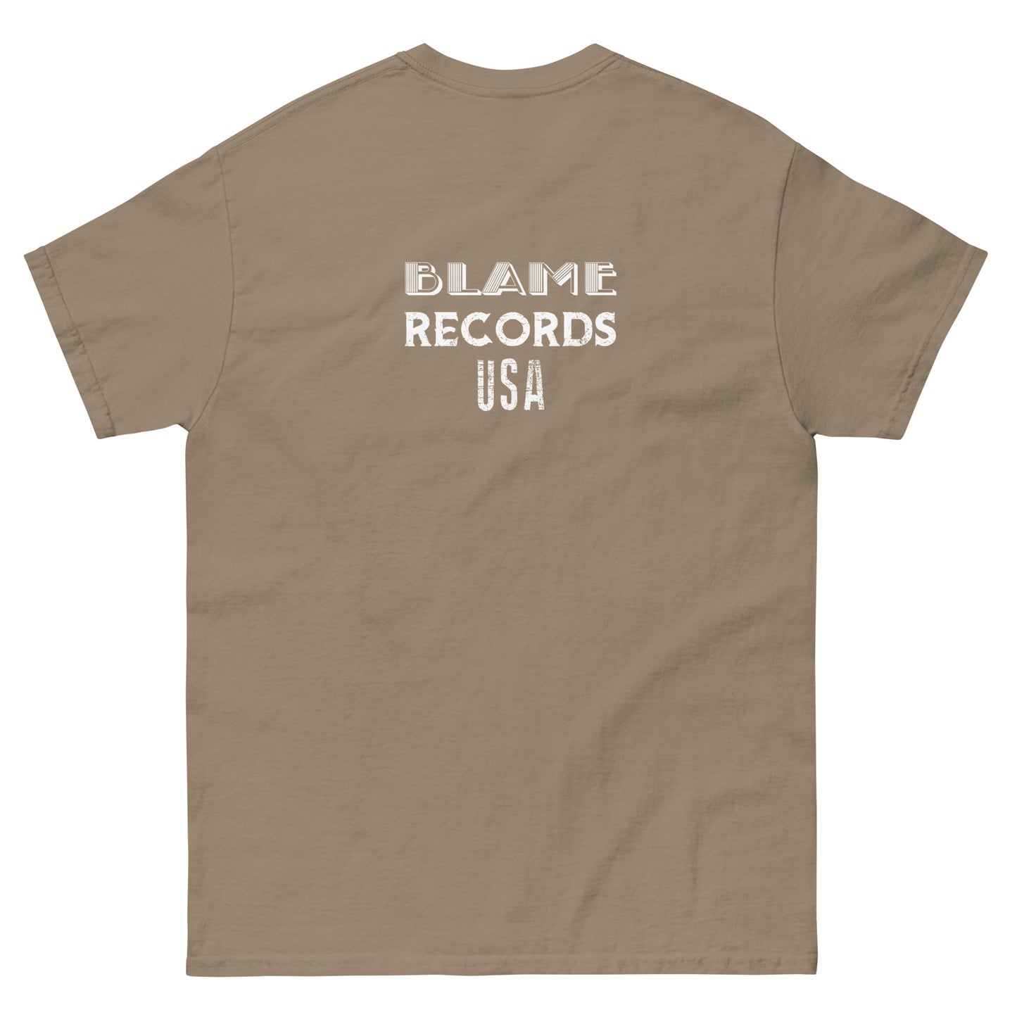 Men's classic tee - Blame Records USA