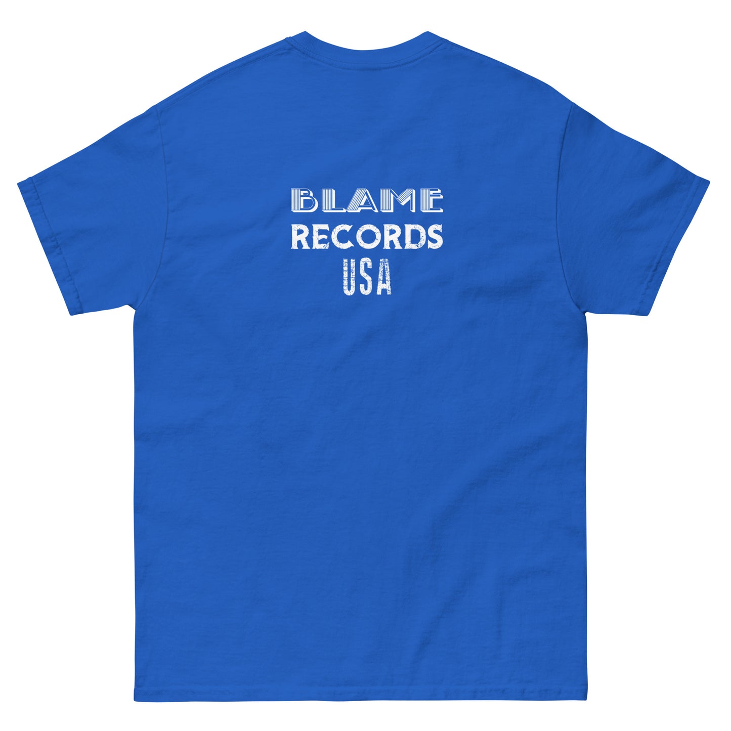 Men's classic tee - Blame Records USA